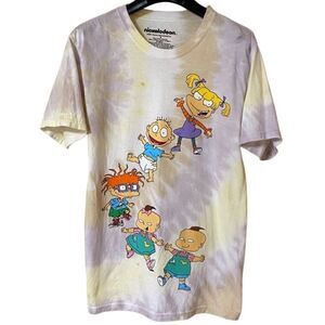 Nickelodeon Rugrats Women’s Unisex Tie Dye Graphic Shirt Sz S